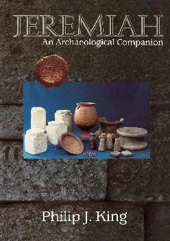 (DOWNLOAD)-Jeremiah: An Archaeological Companion