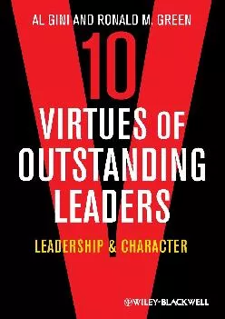 (DOWNLOAD)-10 Virtues of Outstanding Leaders: Leadership and Character