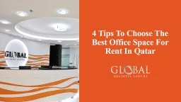 Tips To Choose The Best Office Space For Rent In Qatar