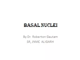 Basal nuclei  By Dr. Roberton Gautam