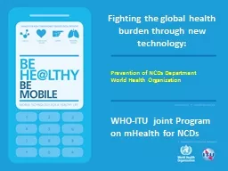 Fighting  the global health burden through new