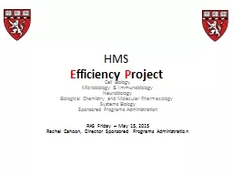 HMS E fficiency  P roject