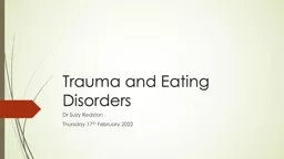 Trauma and Eating Disorders