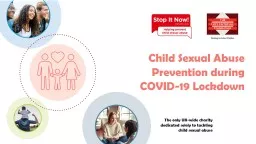 Child Sexual Abuse Prevention during COVID-19 Lockdown