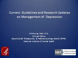 Current    Guidelines and Research Updates