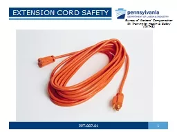 EXTENSION CORD SAFETY 1 PPT-007-01