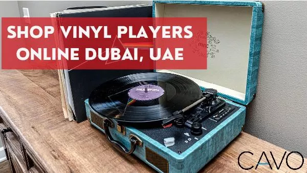 Shop Vinyl Players Online Dubai, UAE