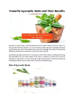Powerful Ayurvedic Herbs and Their Benefits - Wellness Mantra