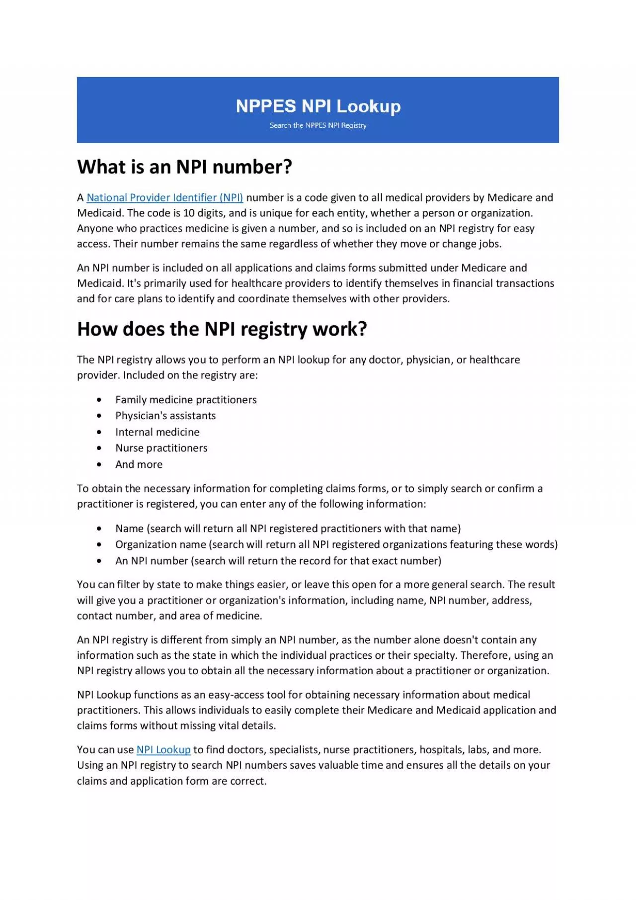 PDF-What is an NPI number?