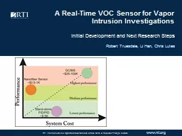 A Real-Time VOC Sensor for Vapor Intrusion Investigations