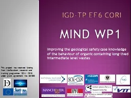 IGD-TP EF6 CORI  MIND  WP1