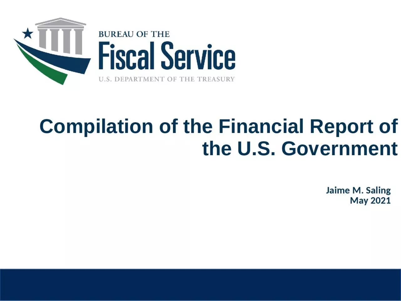 Compilation of the Financial Report of the U.S. Government