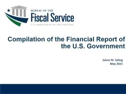 Compilation of the Financial Report of the U.S. Government