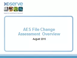 AES File Change Assessment Overview