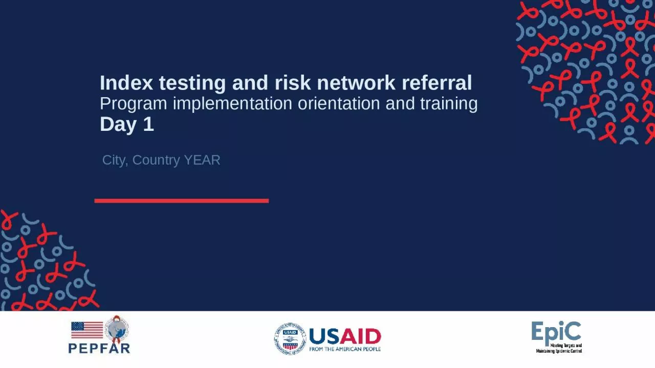 Index testing and risk network referral