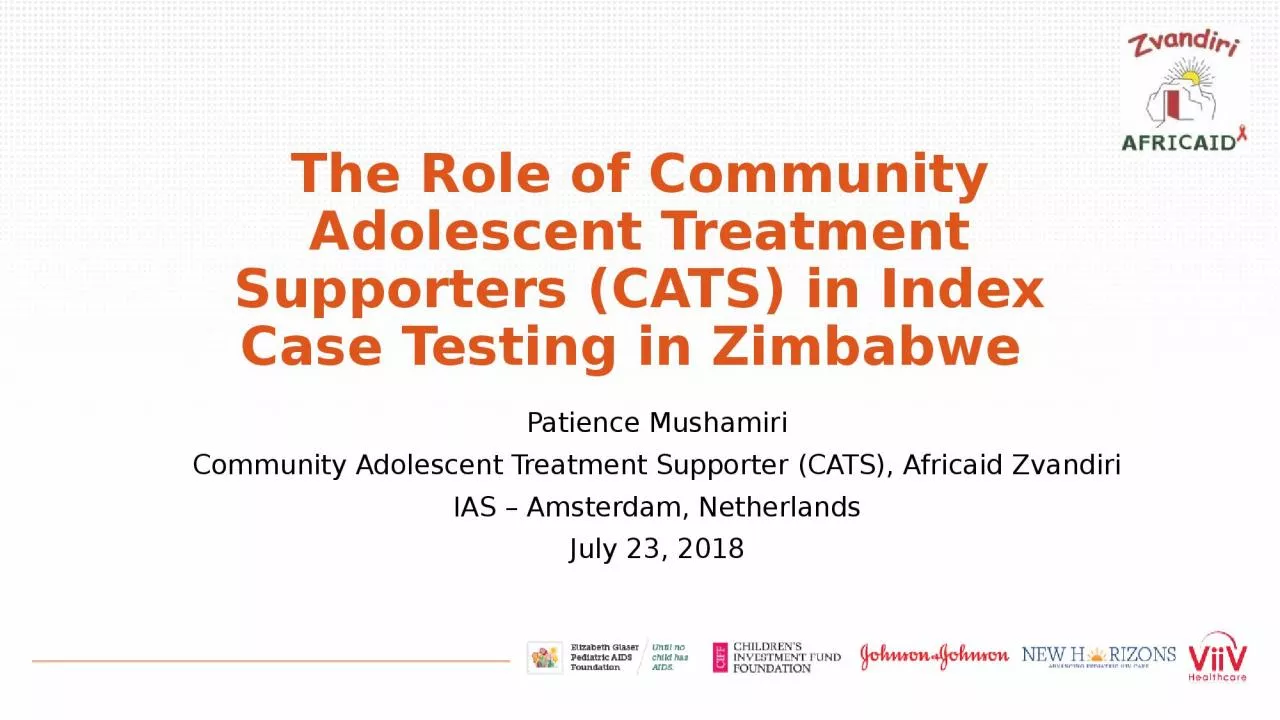 The Role of Community  Adolescent Treatment
