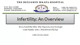 Infertility: An Overview