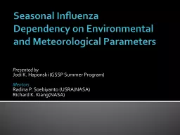 Seasonal Influenza Dependency on Environmental and Meteorological Parameters