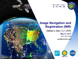 Image Navigation and Registration (INR)