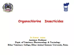 Organochlorine  Insecticides