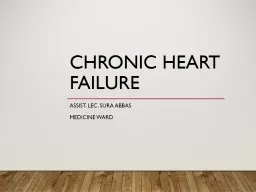 Chronic heart failure Assist.