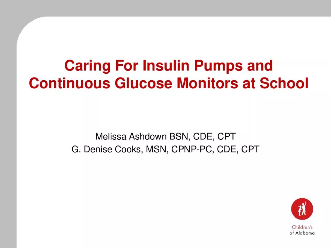 Caring For Insulin Pumps and Continuous Glucose Monitors at School