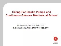 Caring For Insulin Pumps and Continuous Glucose Monitors at School