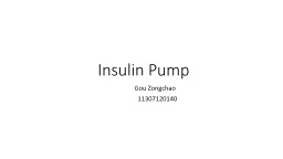 Insulin Pump                   Gou