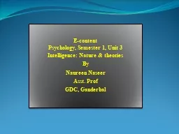 E-content   E-content Psychology,