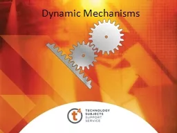 Dynamic Mechanisms Gears