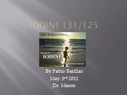 iODINE   131/125 By Pablo Barillas