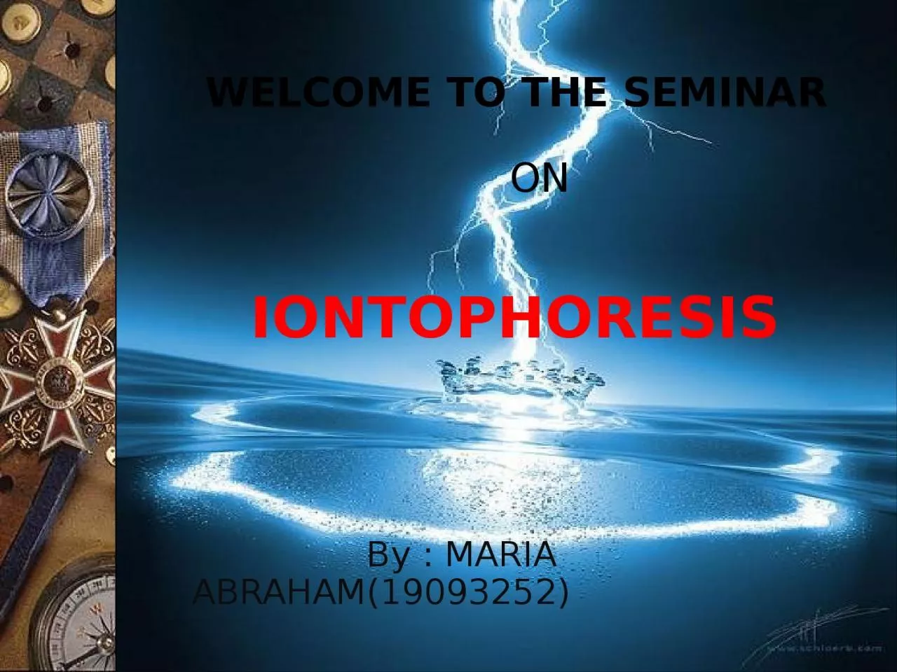 PPT-WELCOME TO THE SEMINAR