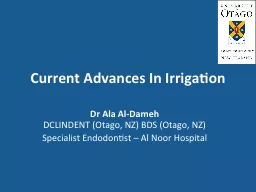 Current  Advances In Irrigation