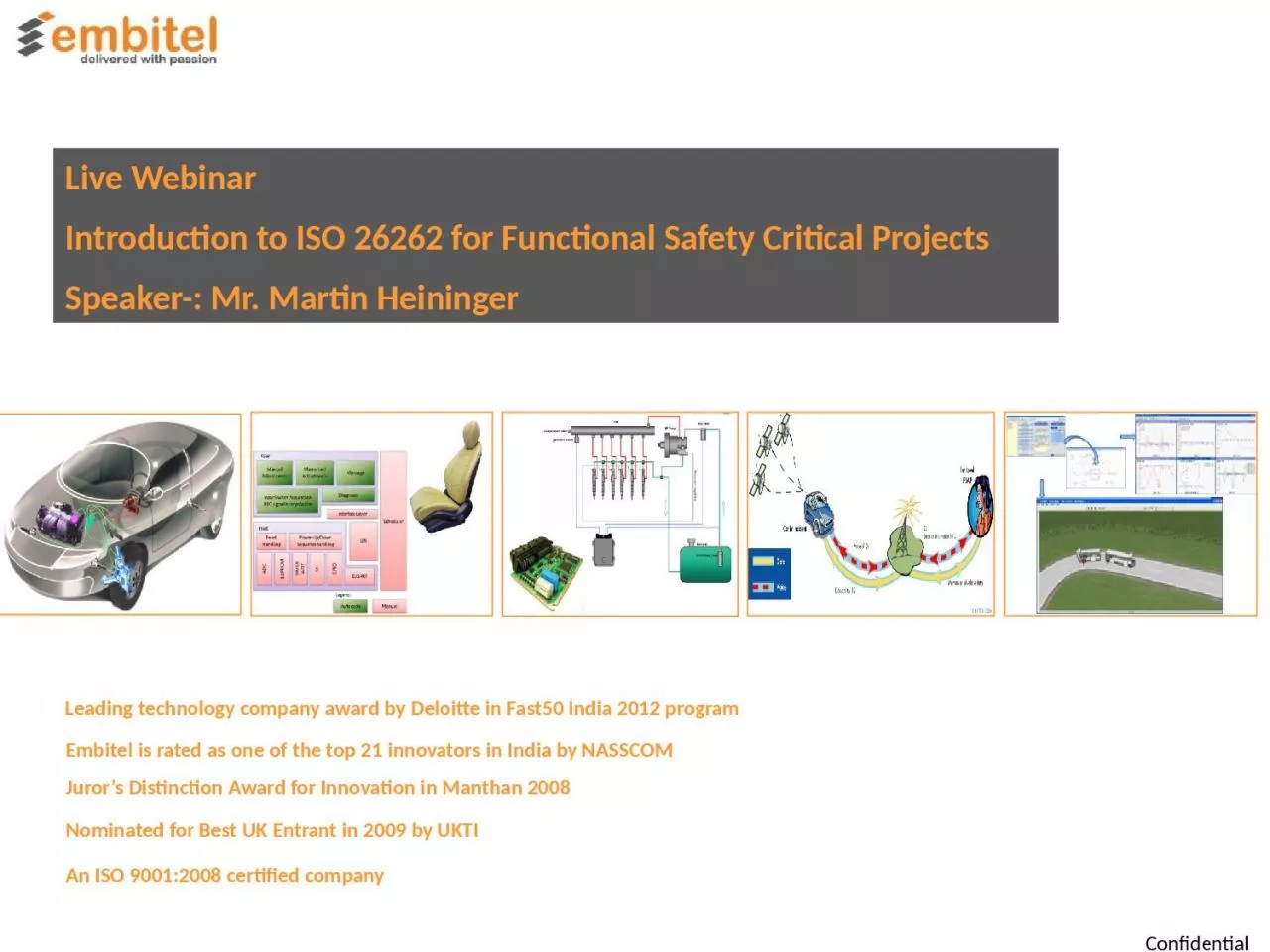 PPT-Live Webinar Introduction to ISO 26262 for Functional Safety Critical Projects