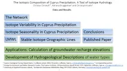 The Network Isotope Variability