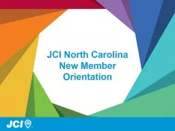 JCI North Carolina New Member Orientation