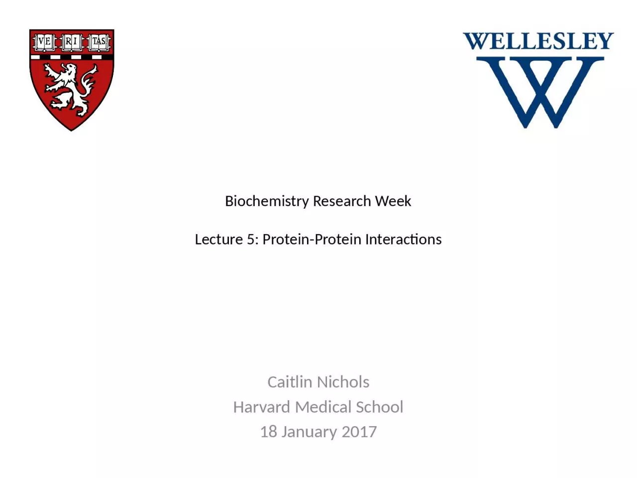 PPT-Biochemistry Research Week