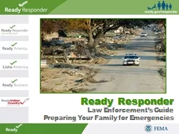 Ready Responder Law Enforcement’s Guide