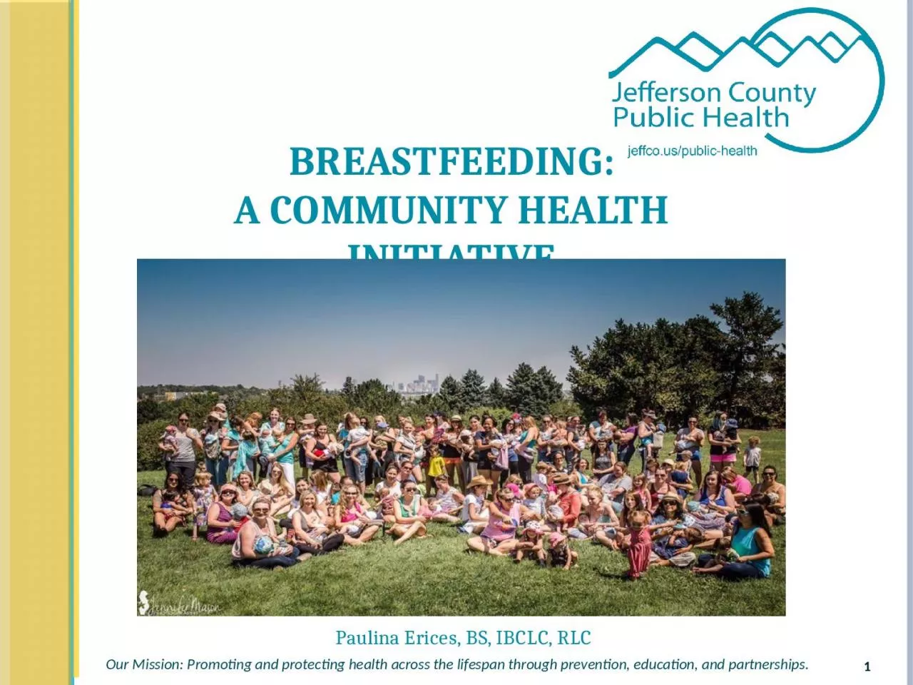 PPT-Breastfeeding: A community Health initiative