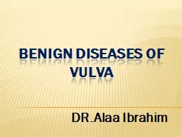 Benign Diseases of Vulva