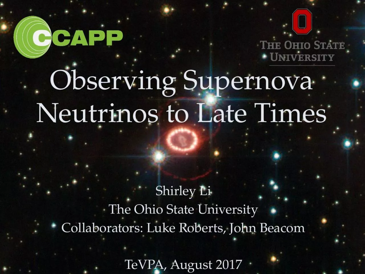 PPT-Observing Supernova Neutrinos to Late Times