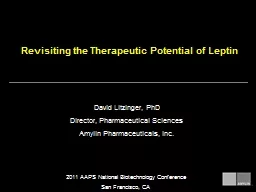 Revisiting the Therapeutic Potential of Leptin