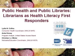 Public Health and Public Libraries: