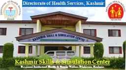 Directorate of Health Services, Kashmir