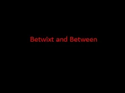 Betwixt and Between Pop Quiz