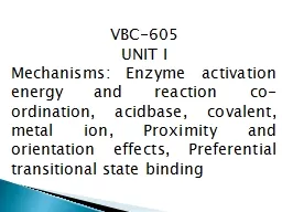 VBC-605 UNIT  I  Mechanisms: