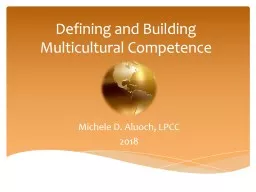 Defining and Building Multicultural Competence