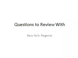 PPT-Questions to Review With