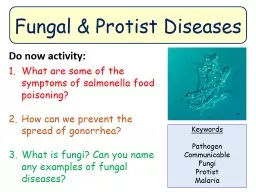 Fungal & Protist Diseases