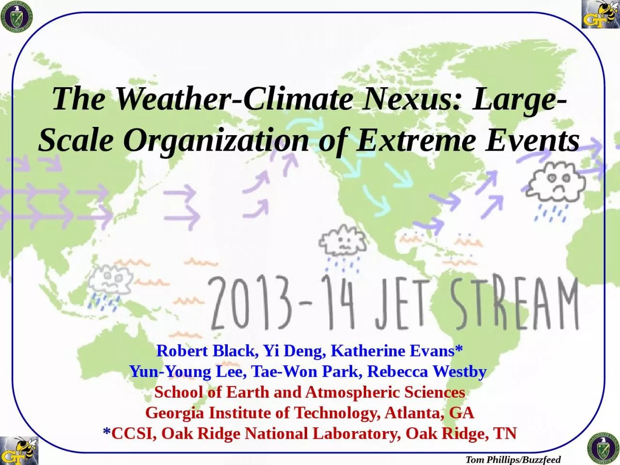 PPT-The Weather-Climate Nexus: Large-Scale Organization of